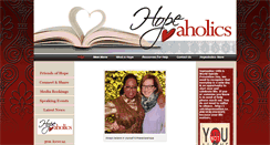 Desktop Screenshot of hopeaholics.com